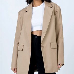 WELCOME TO THE JUNGLE BLAZER BEIGE